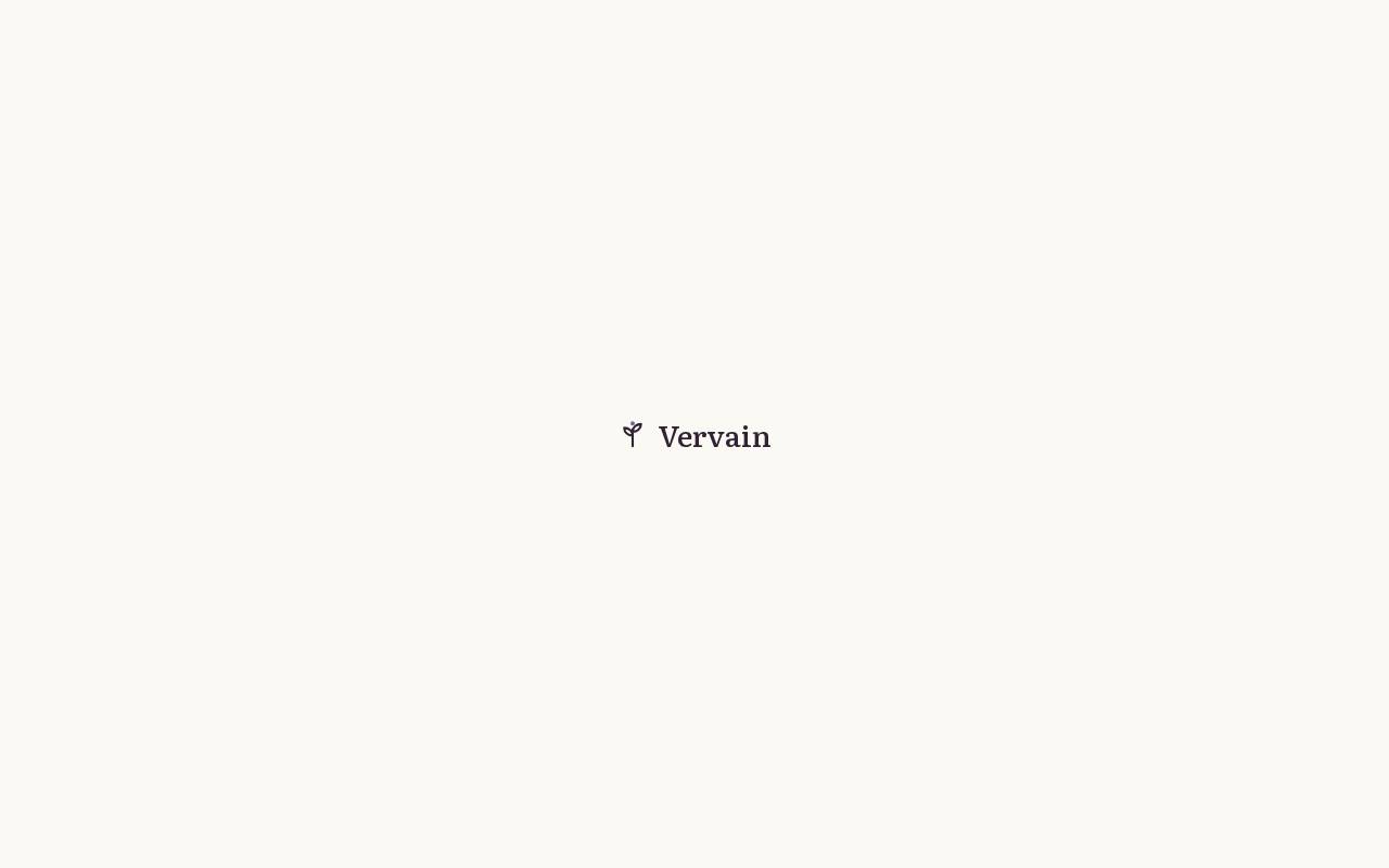 Screenshot of vervain-rose.vercel.app
