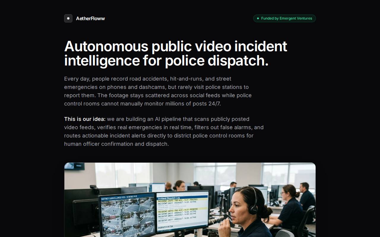 Screenshot of aetherfloww.com