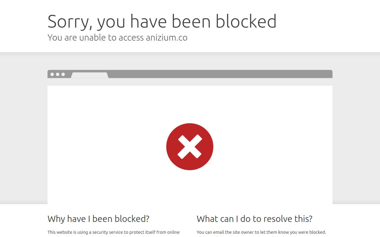 Screenshot of anizium.co