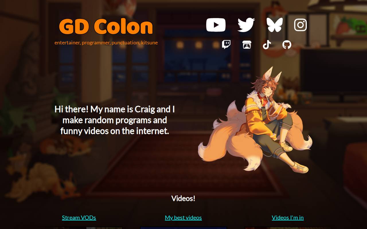 Screenshot of gdcolon.com