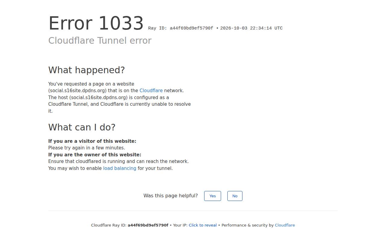 Screenshot of social.s16site.dpdns.org