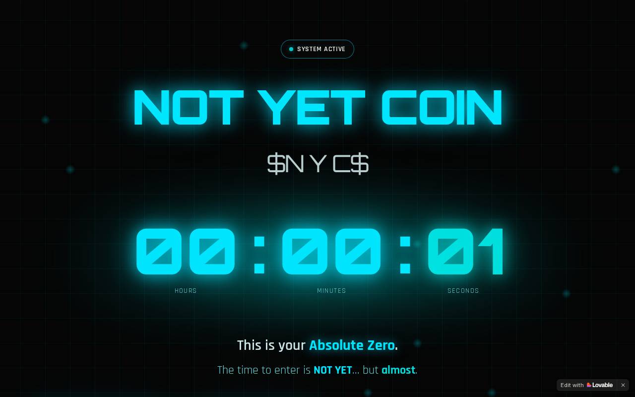 Screenshot of absolute-zero-nyc.lovable.app