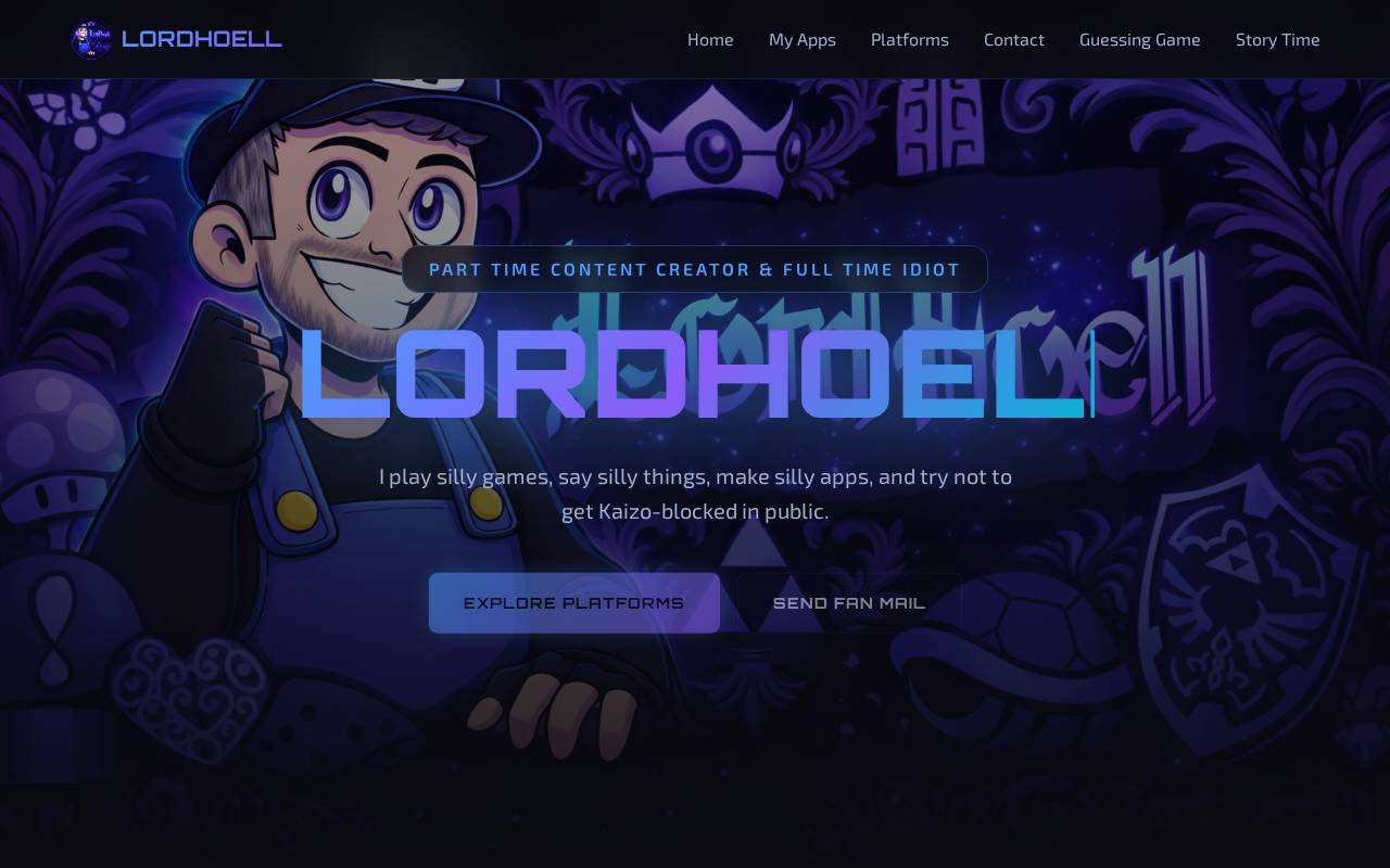 Screenshot of lordhoell.com