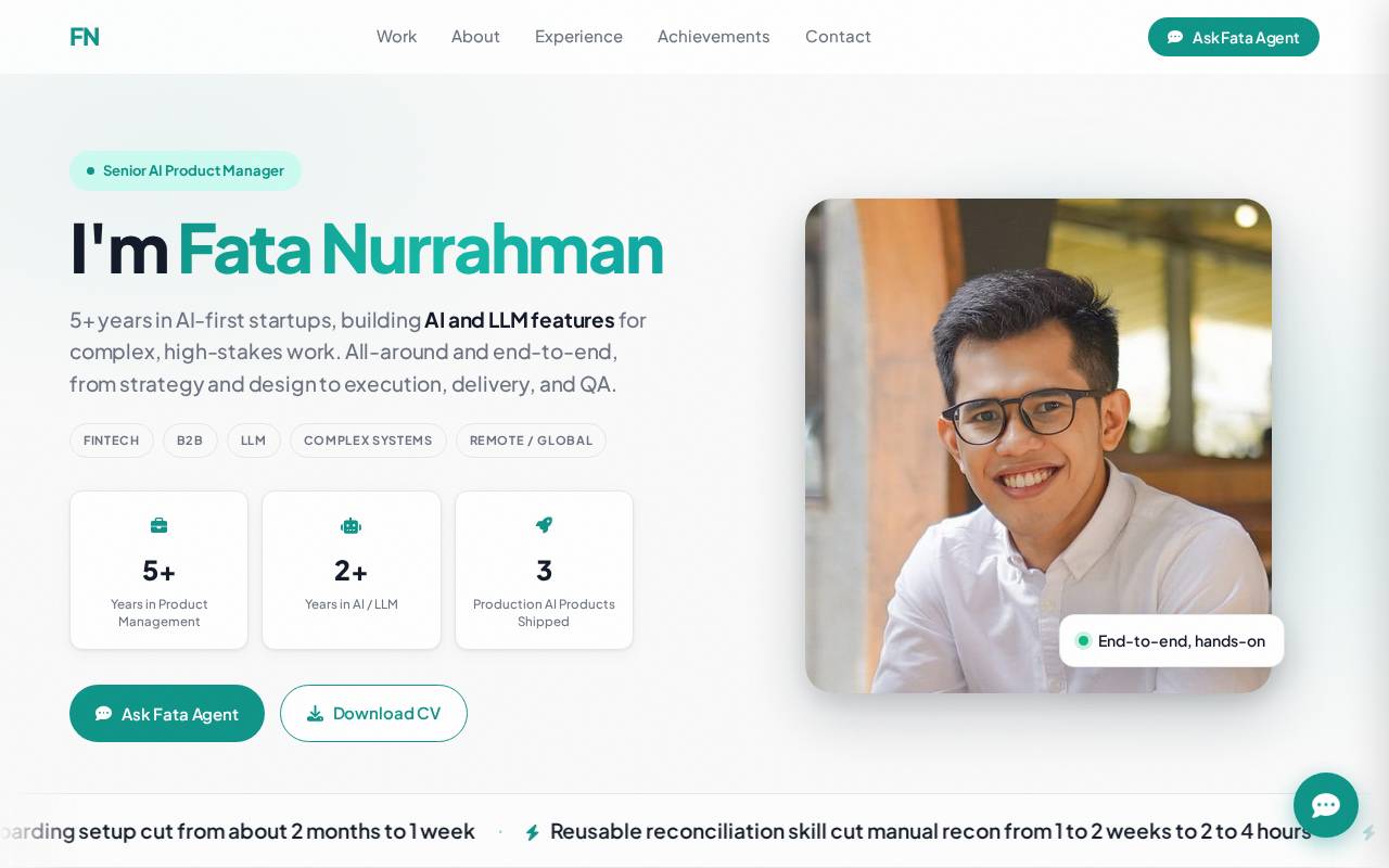 Screenshot of fata-nurrahman.vercel.app
