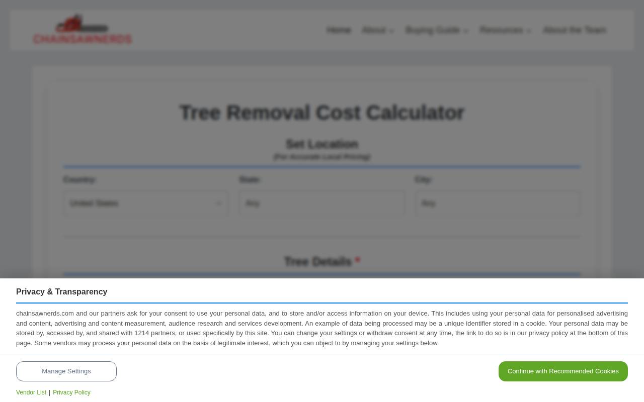 Screenshot of chainsawnerds.com