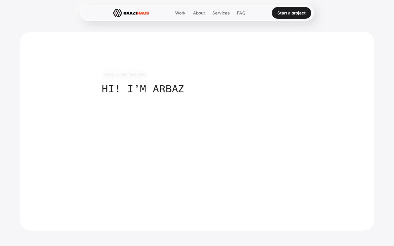 Screenshot of baazihaus.com