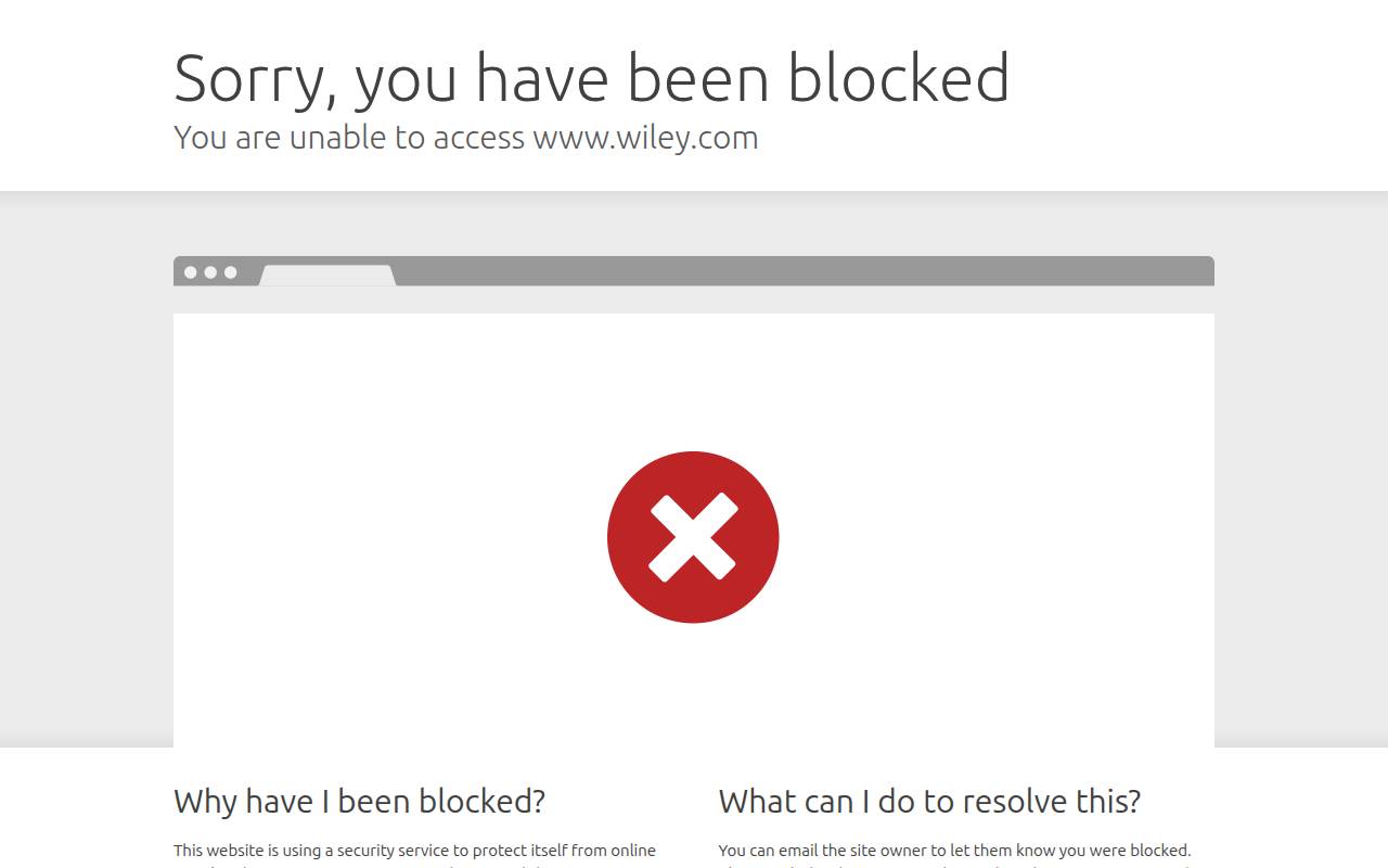 Screenshot of wiley.com