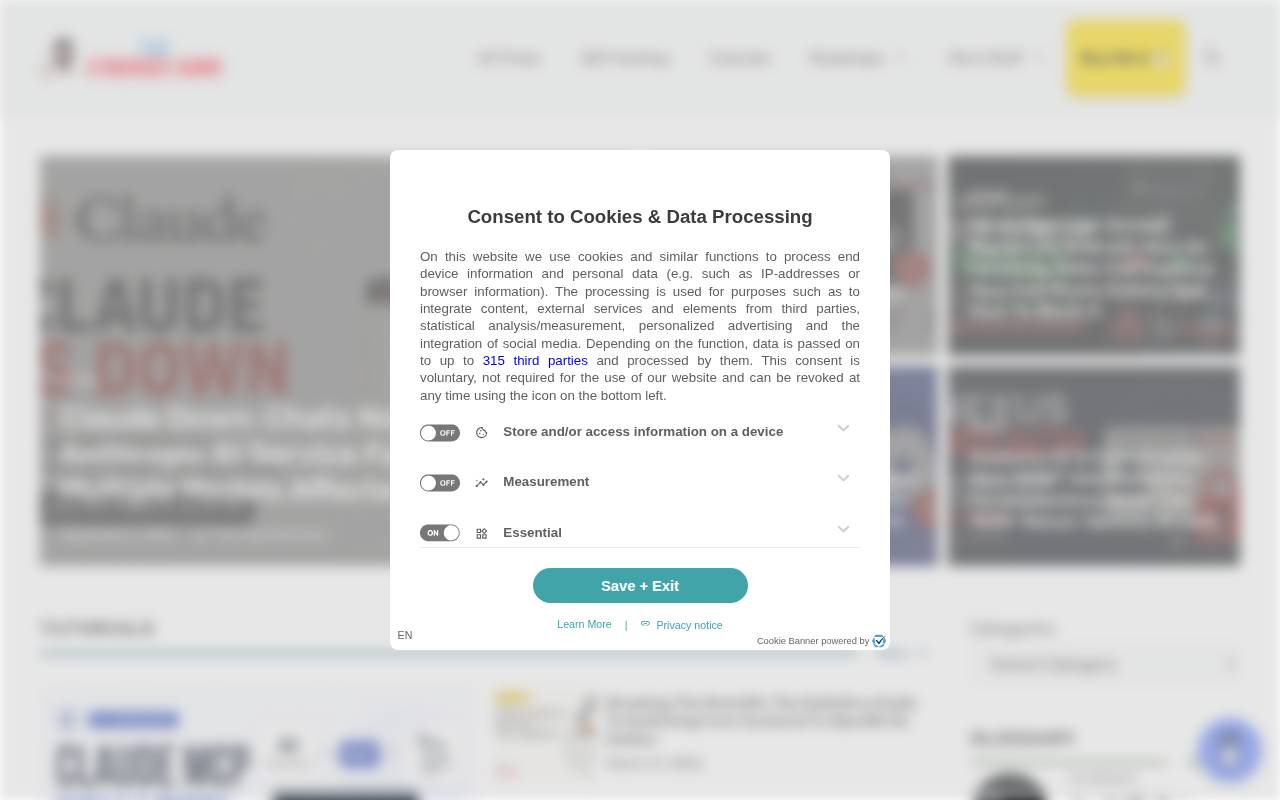 Screenshot of thecybersecguru.com