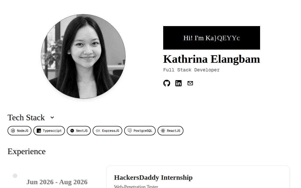 Screenshot of kathrinaelangbam.xyz