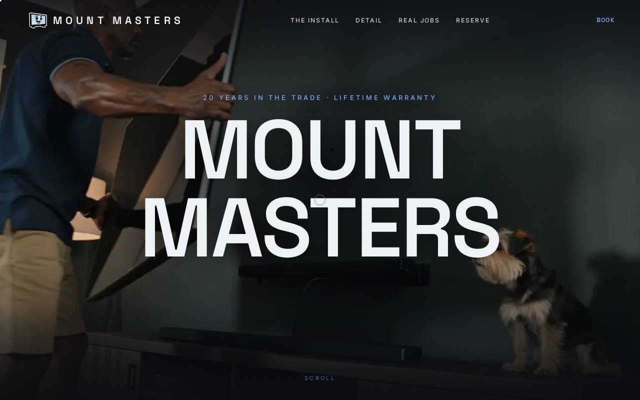 Screenshot of mount-masters-demo.vercel.app