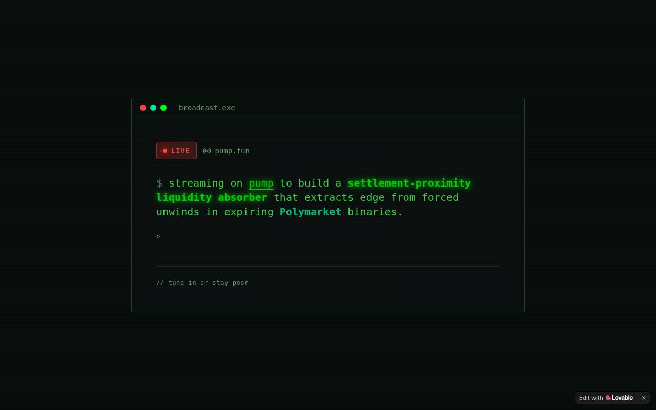 Screenshot of absorberprotocol.lovable.app
