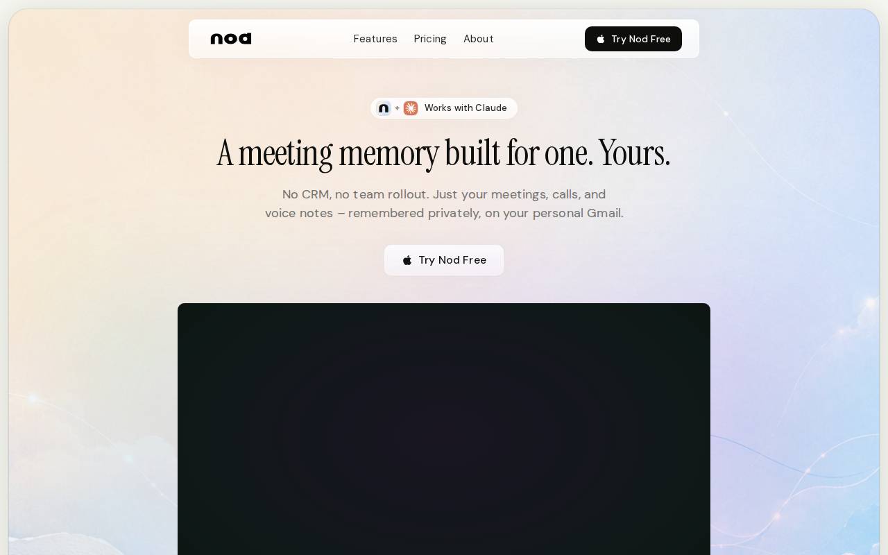 Screenshot of hellonod.app