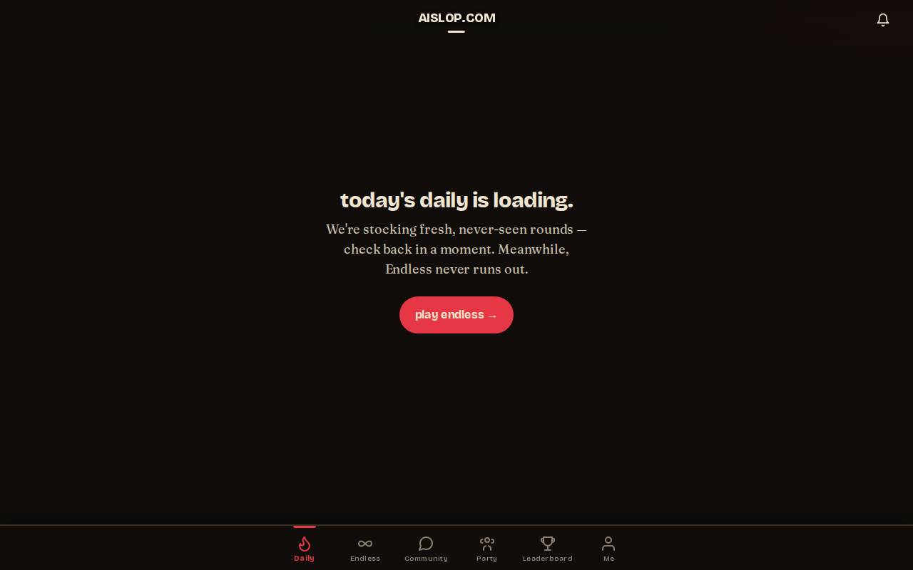 Screenshot of aislop.com