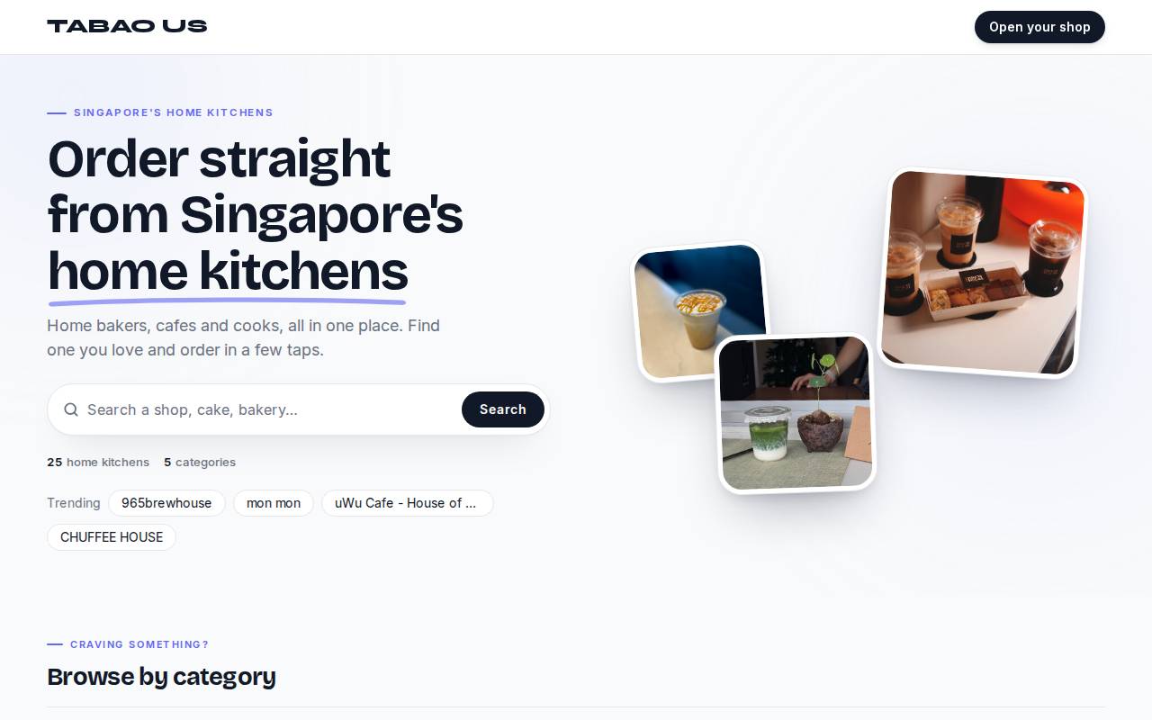 Screenshot of tabaous.com
