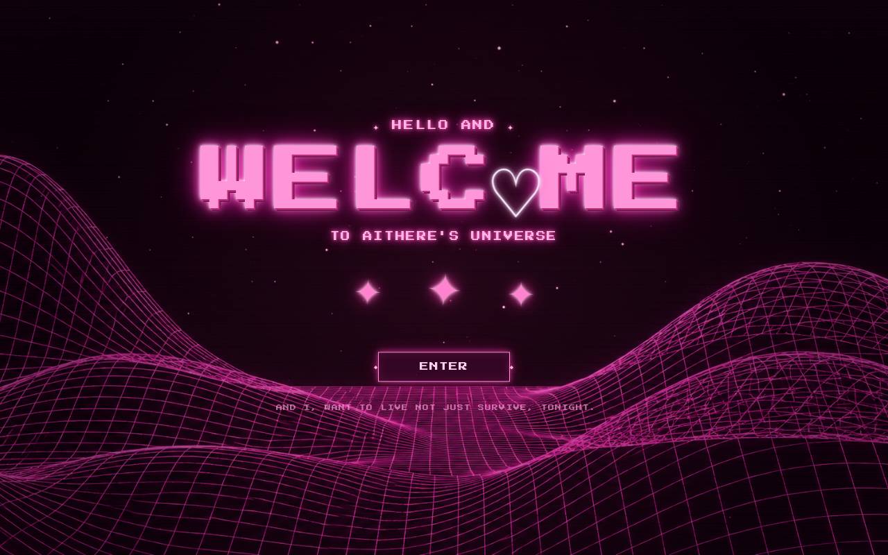 Screenshot of aithere.neocities.org