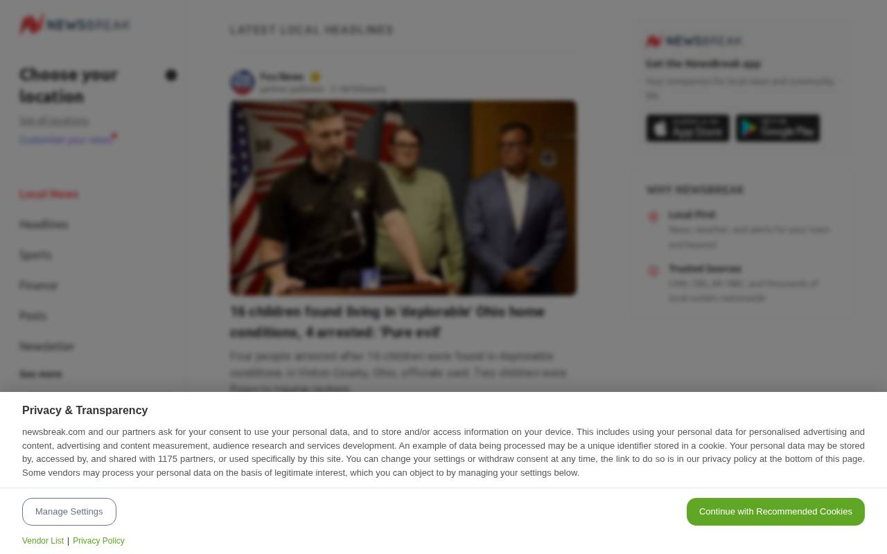 Screenshot of www.newsbreak.com