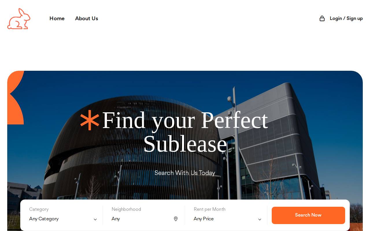 Screenshot of burrowhousing.com