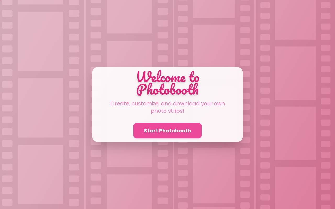 Screenshot of pinkphotobooth.vercel.app
