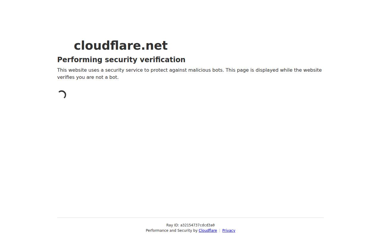 Screenshot of cloudflare.net
