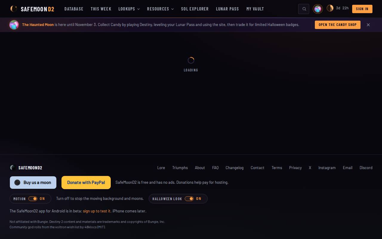Screenshot of safemoond2.com