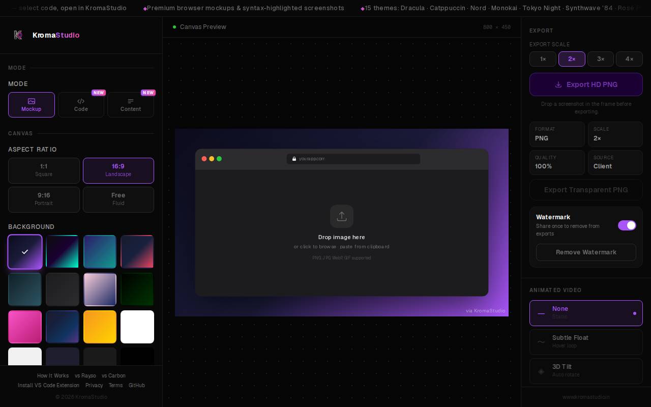 Screenshot of kromastudio.in