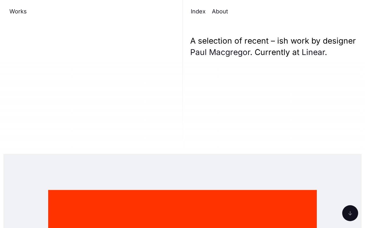 Screenshot of works.pm