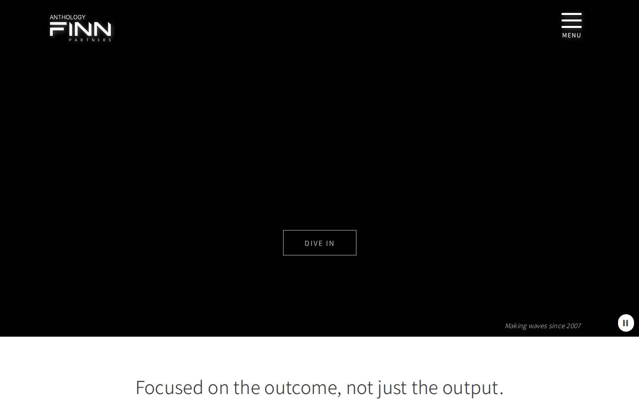 Screenshot of anthologygroup.com