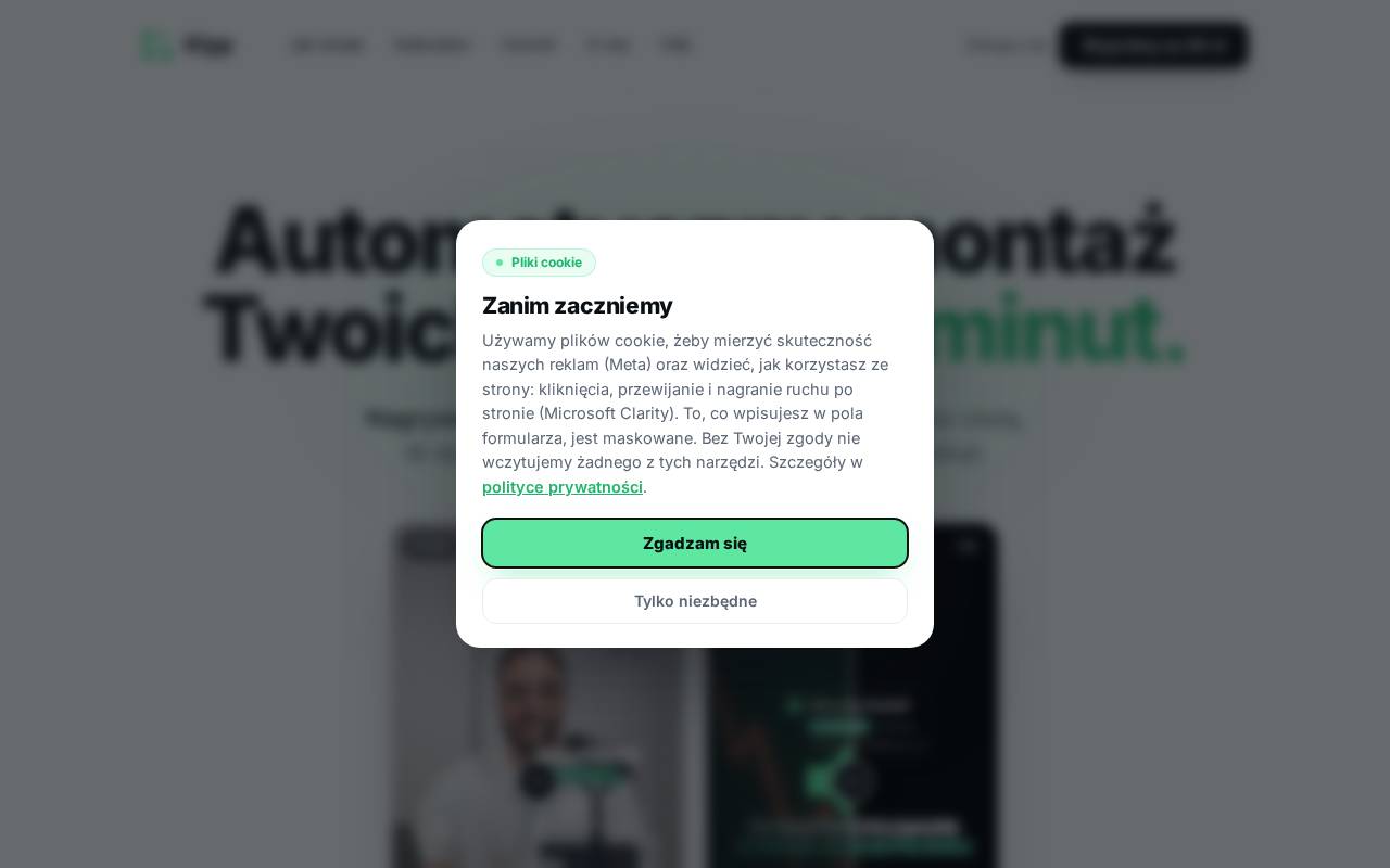 Screenshot of klyp.pl