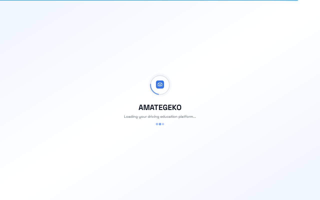 Screenshot of amategeko.rw