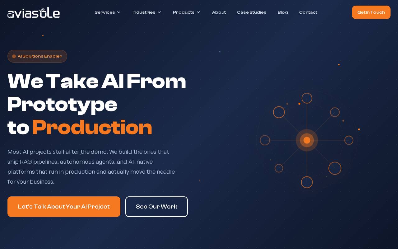 Screenshot of aviasole.com