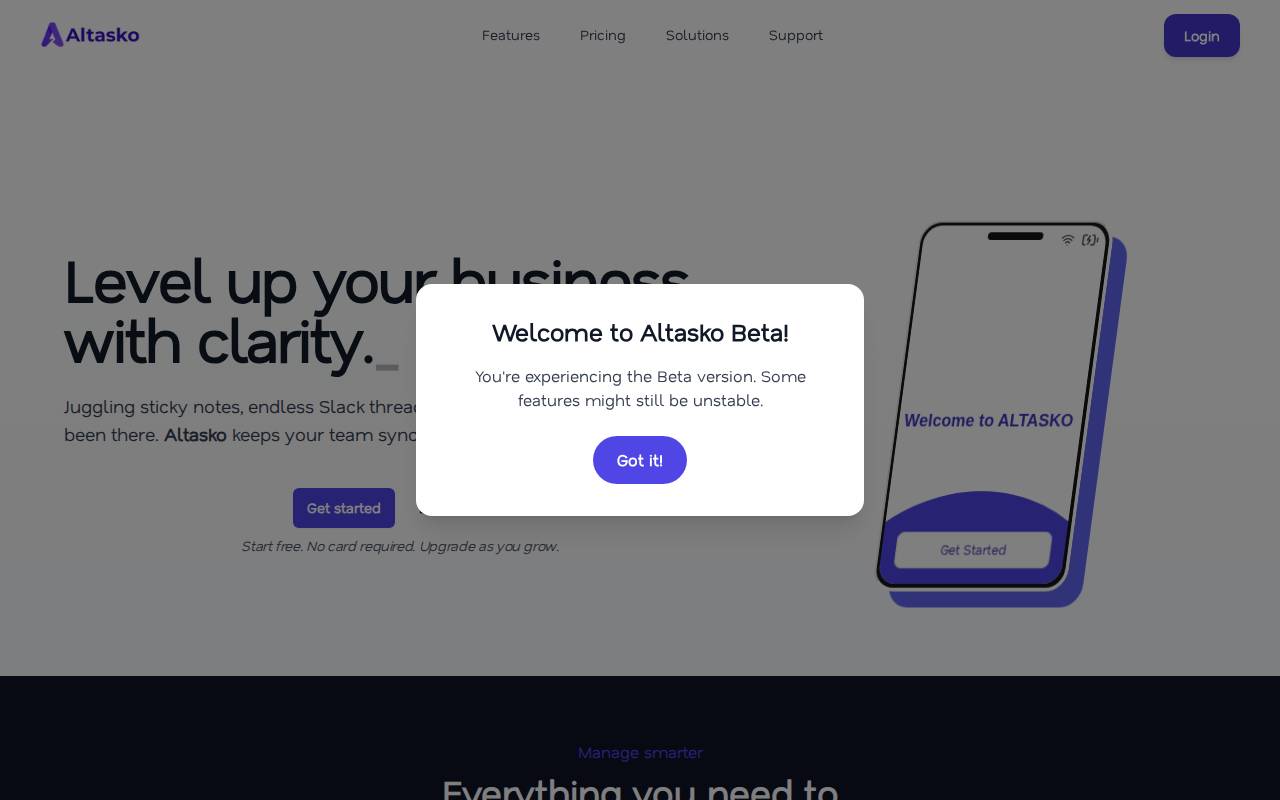 Screenshot of altasko.com