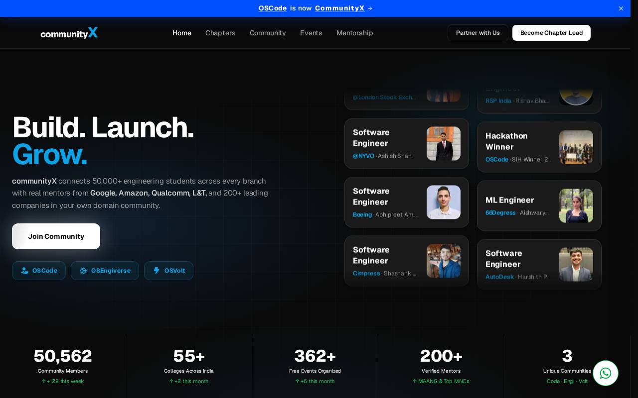 Screenshot of oscode.co.in