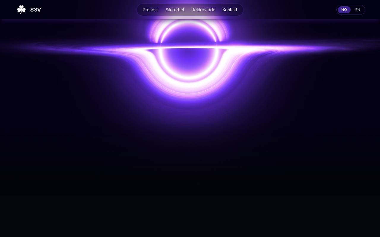 Screenshot of s3v.no