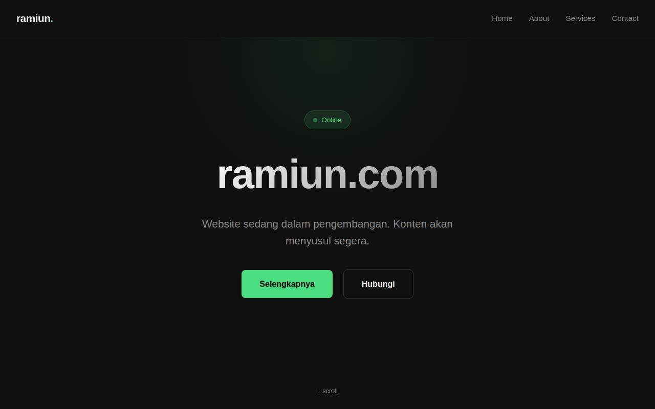 Screenshot of ramiun.com