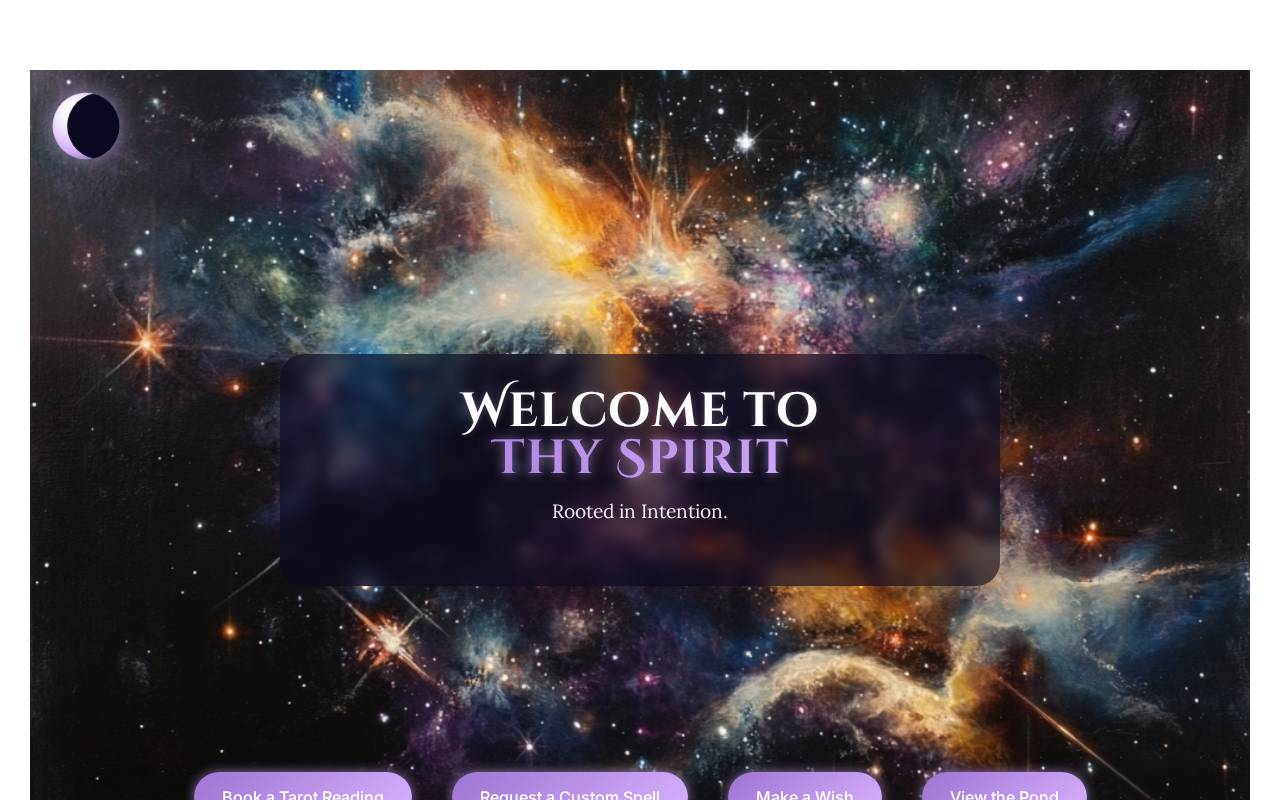 Screenshot of thyspirit.com