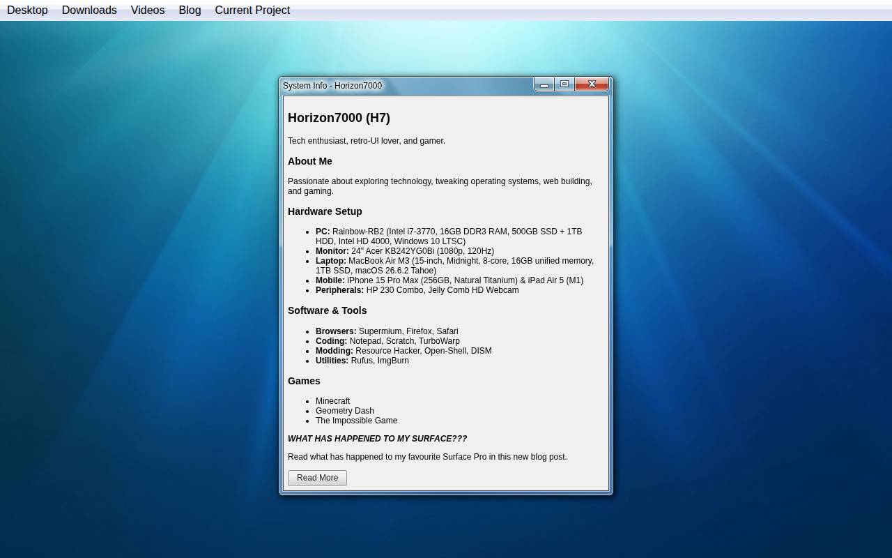 Screenshot of horizon7000.pages.dev
