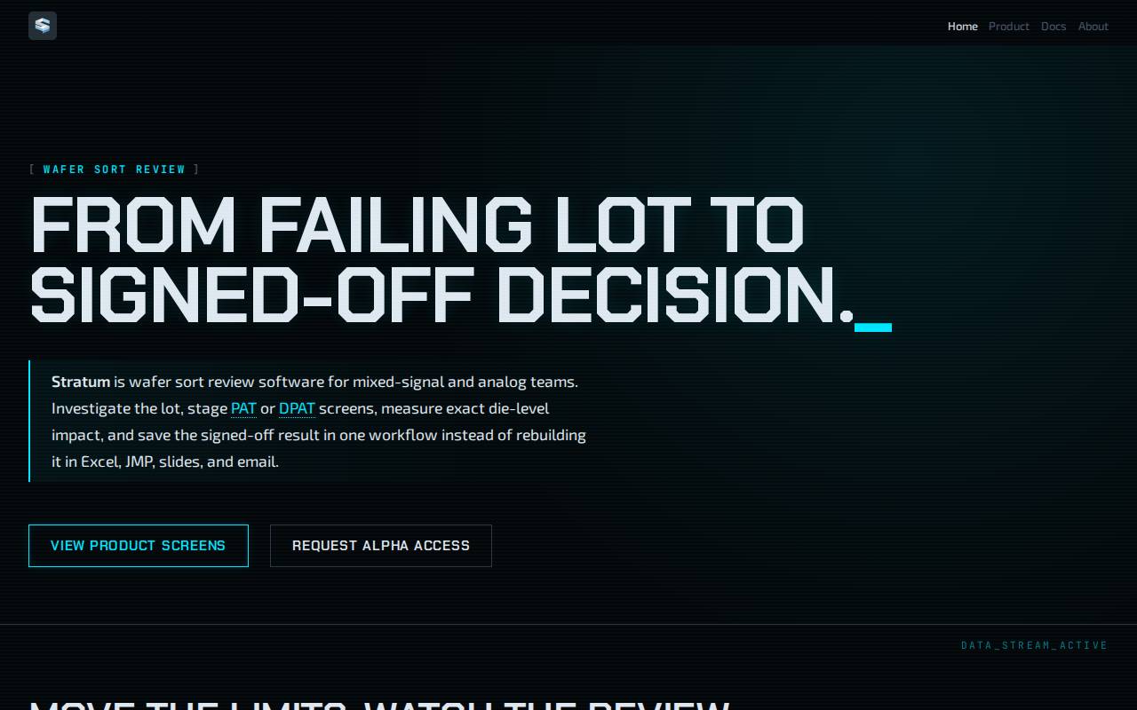Screenshot of stratumyield.com
