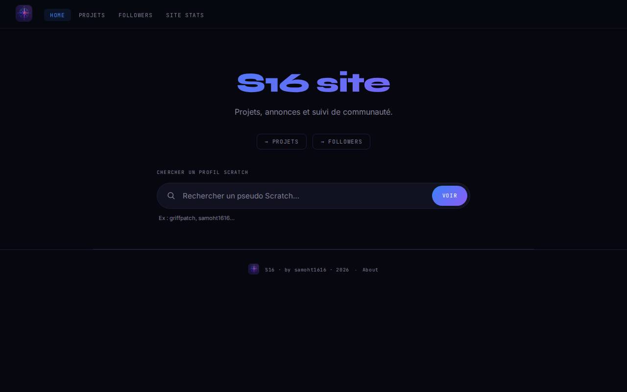 Screenshot of s16site.pages.dev