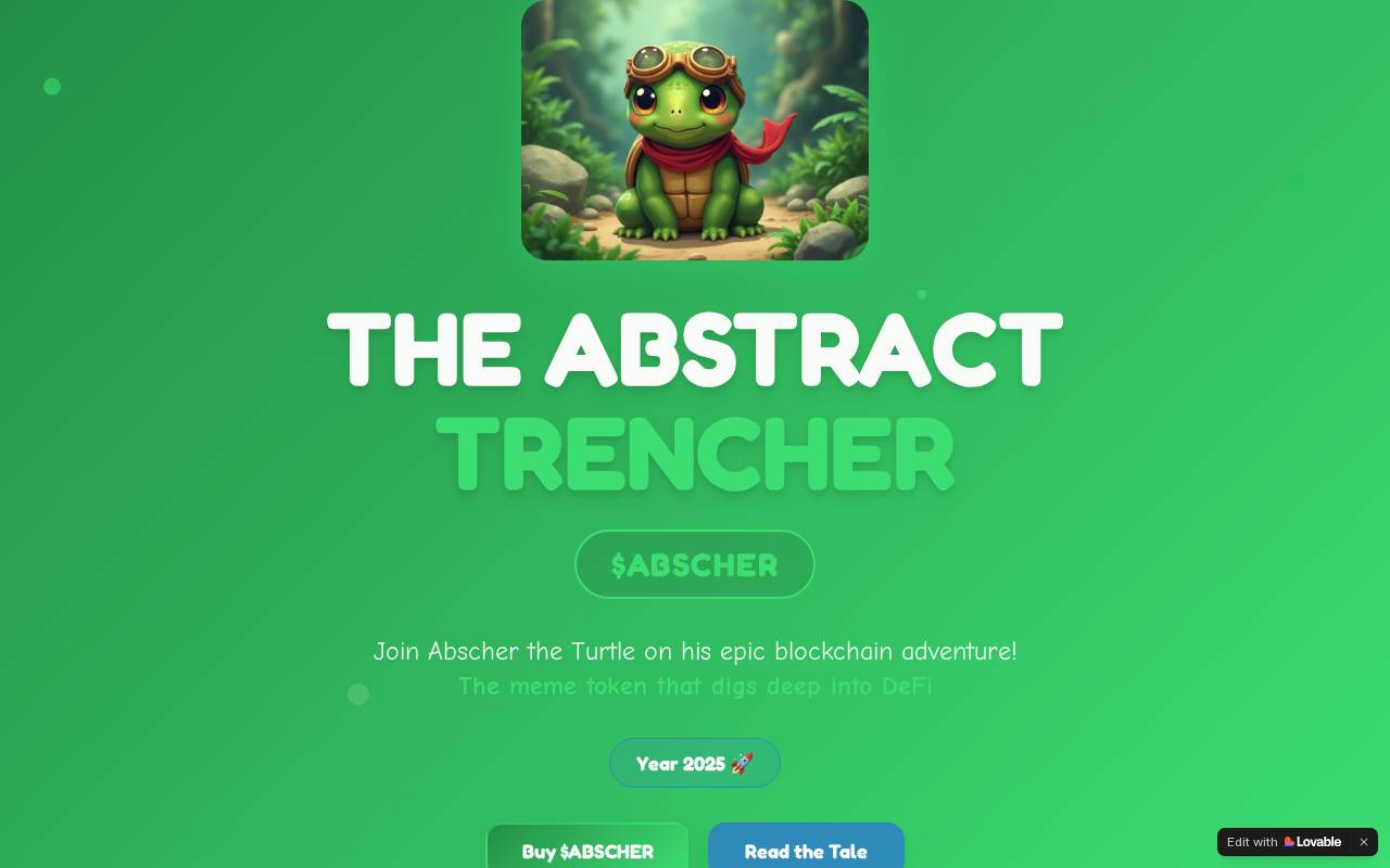 Screenshot of abstrencher.lovable.app
