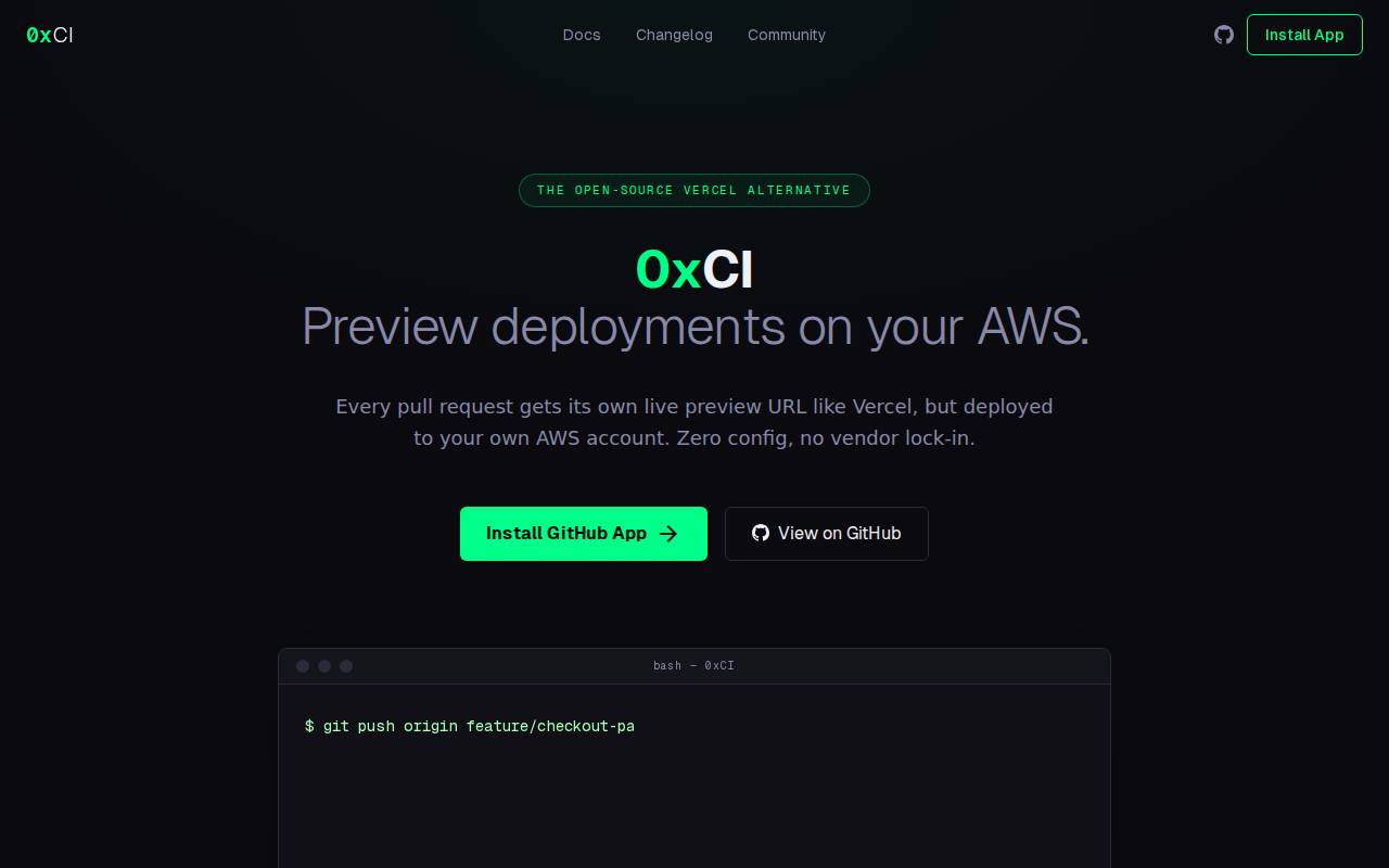 Screenshot of 0xci.online