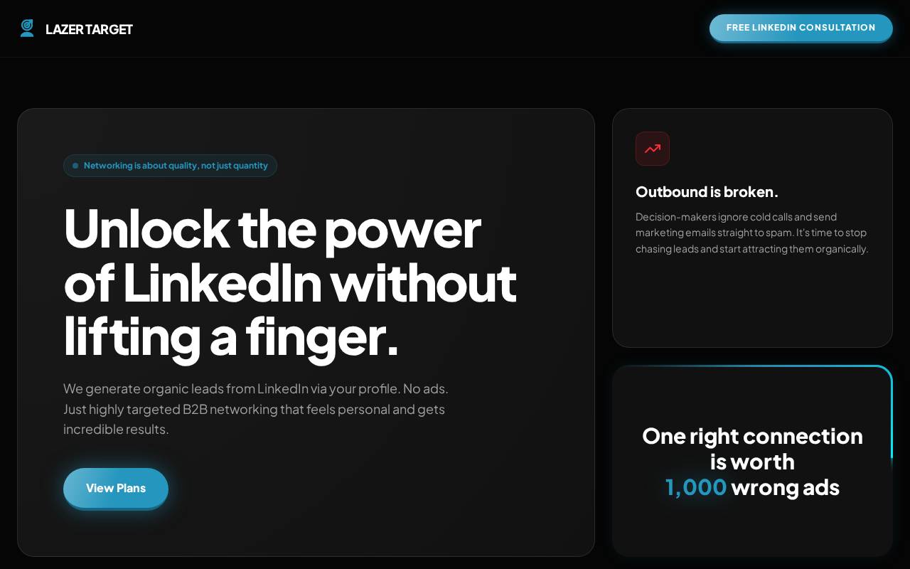Screenshot of lazertarget.com