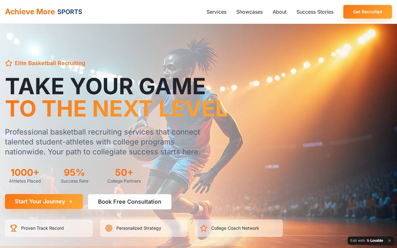 Screenshot of achieve-more-recruits-source.lovable.app