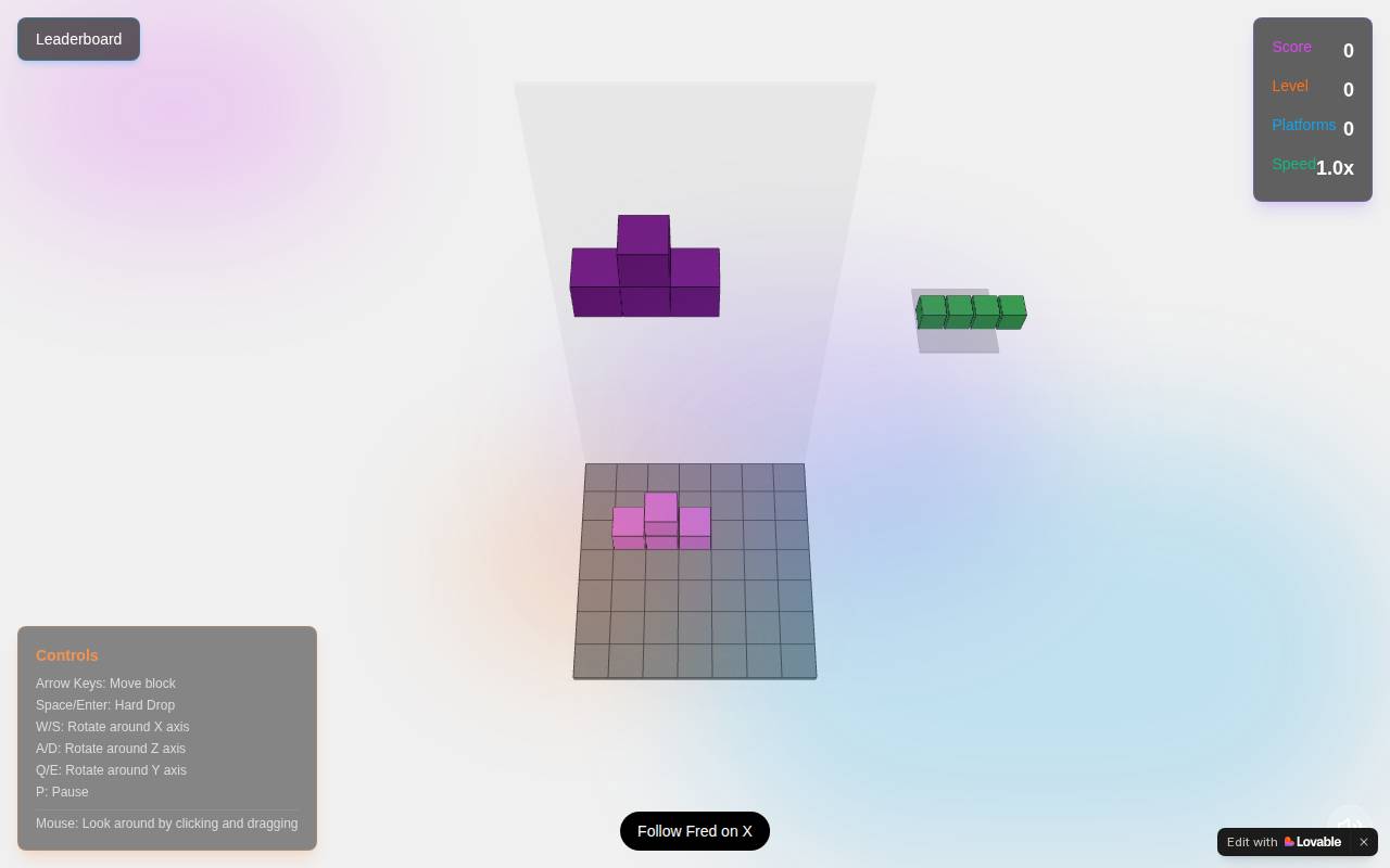 Screenshot of 3d-tetris-platforms.lovable.app