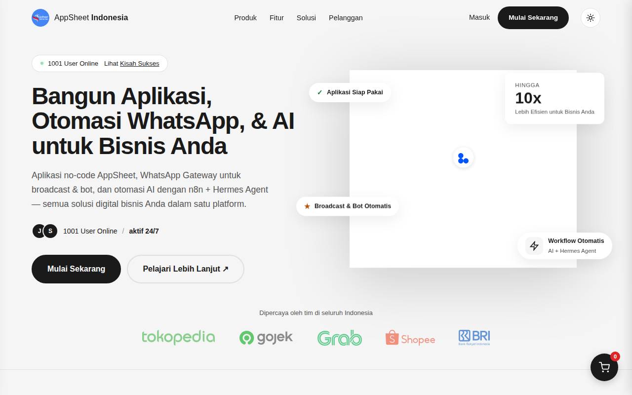 Screenshot of appsheetid.vercel.app