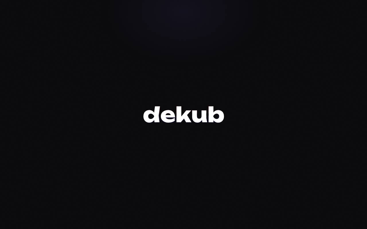 Screenshot of dekub.eu