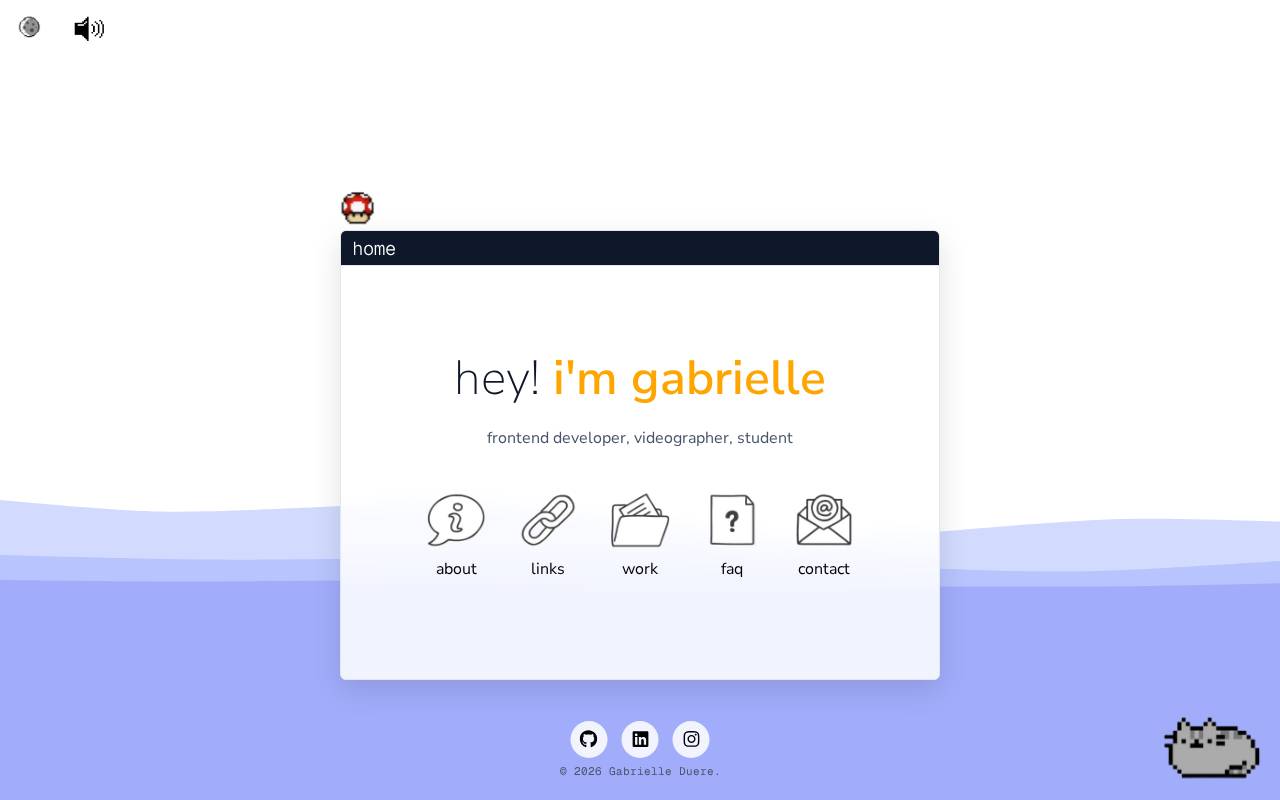 Screenshot of gabrielleduere.vercel.app