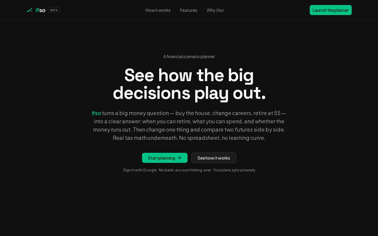 Screenshot of ifso.io