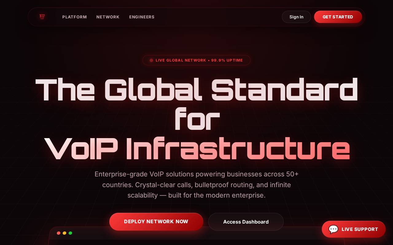 Screenshot of 1337global.org