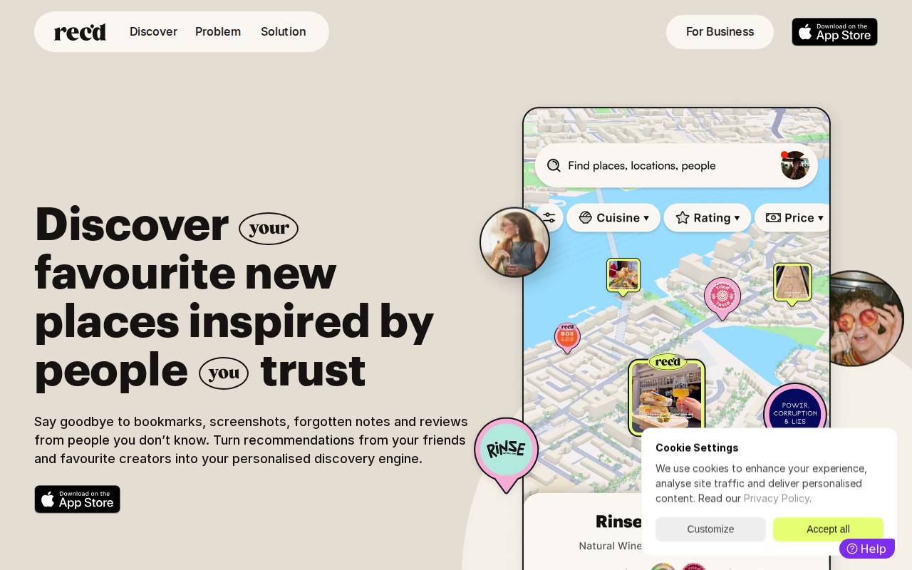Screenshot of recd.co