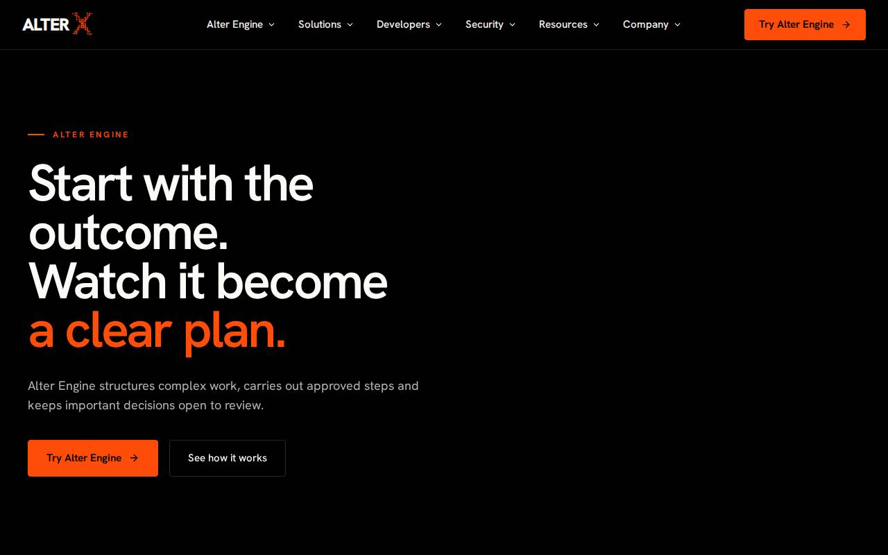Screenshot of alterx.co.in